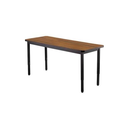 Interion® Utility Table - 48 X 24 - Walnut